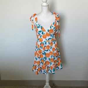 All Over Lemon Dress - Double Crazy